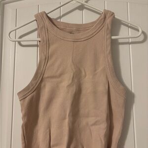 Aerie Ribbed Tank Top - Light Pink
